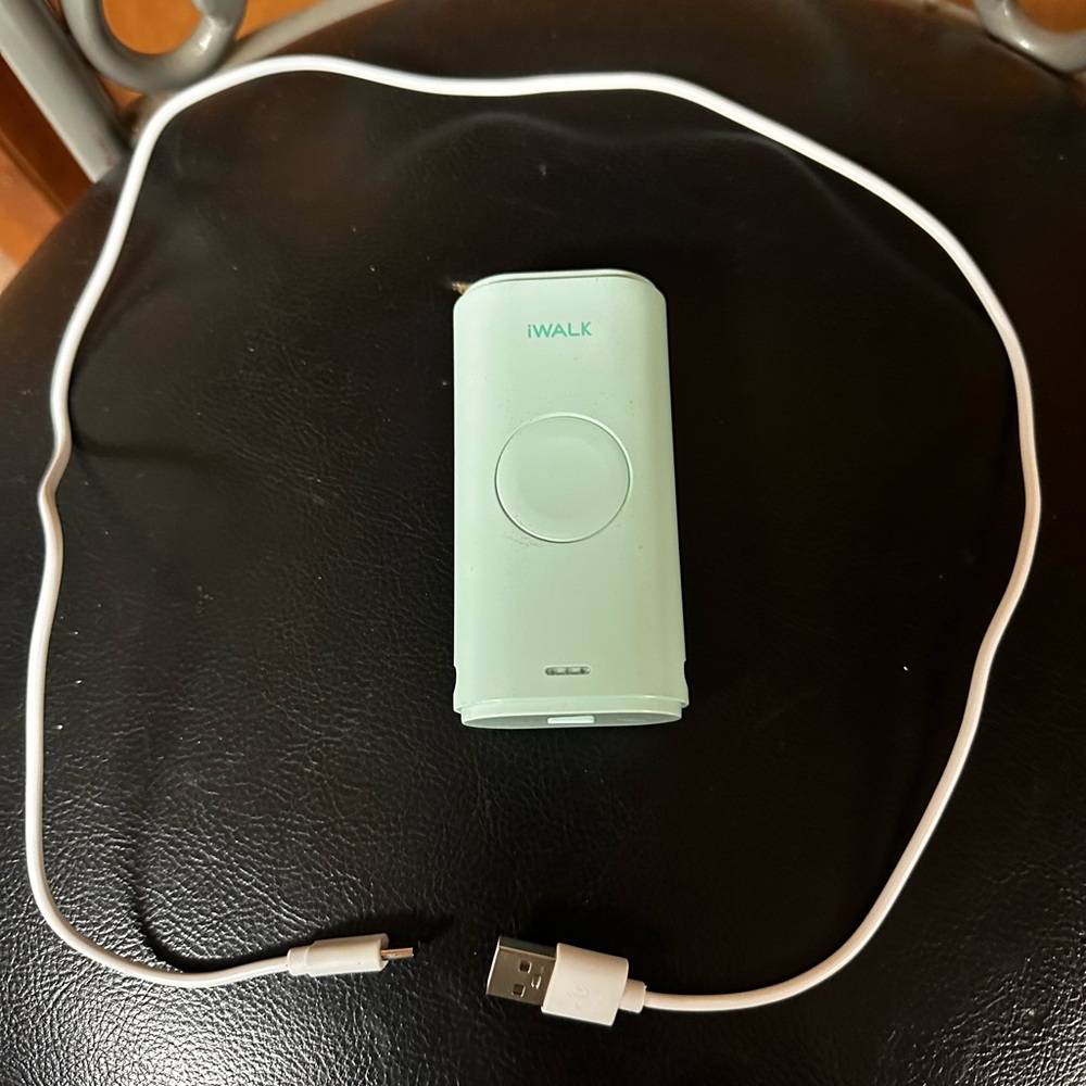 Mint Green Portable Charger